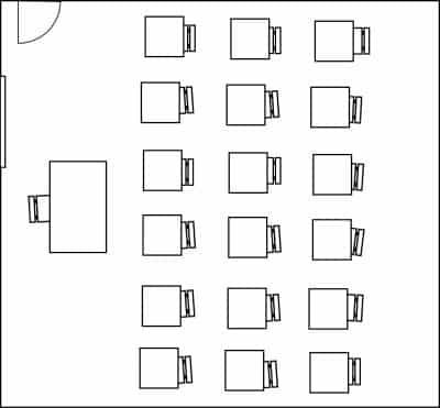 high school classroom layouts