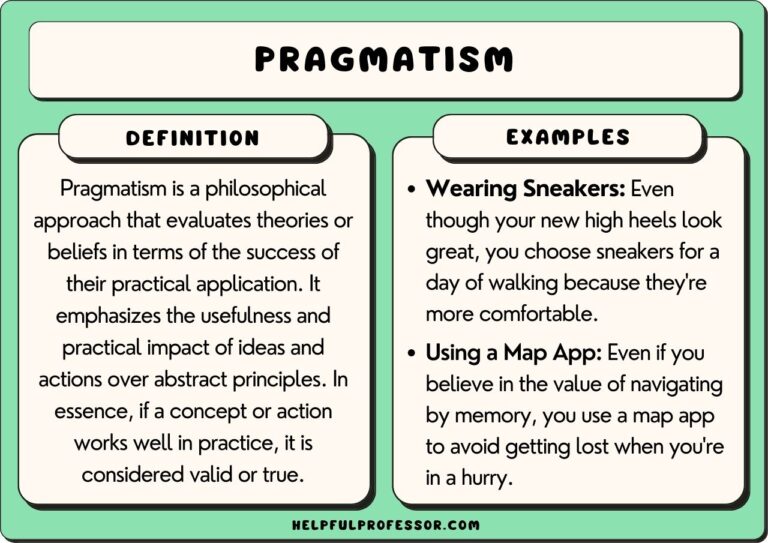 21 Pragmatism Examples (2024)