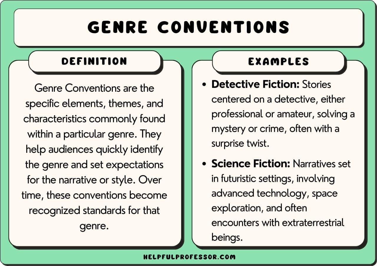 10 Genre Conventions Explained 2024 