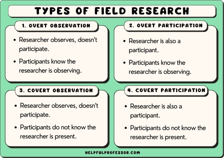Field Observation (Research Method): Definition and Examples (2025)