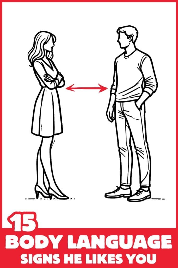 Body Language Signs He Likes You 10