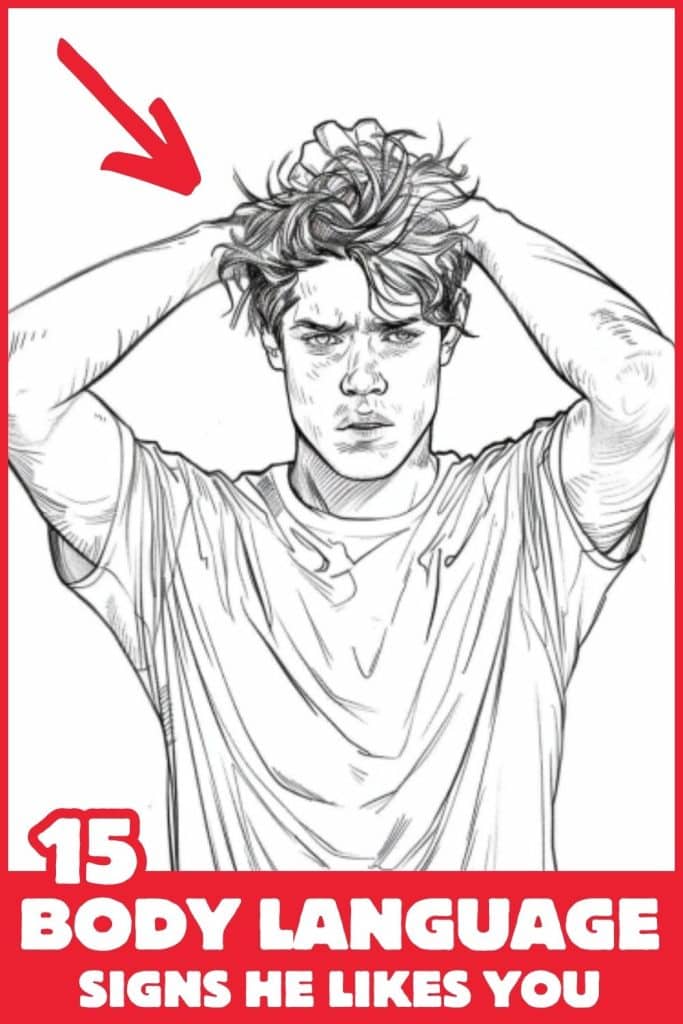 Body Language Signs He Likes You 5