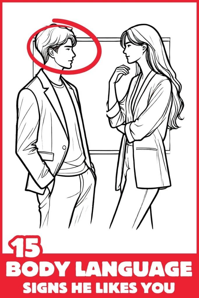 Body Language Signs He Likes You 7