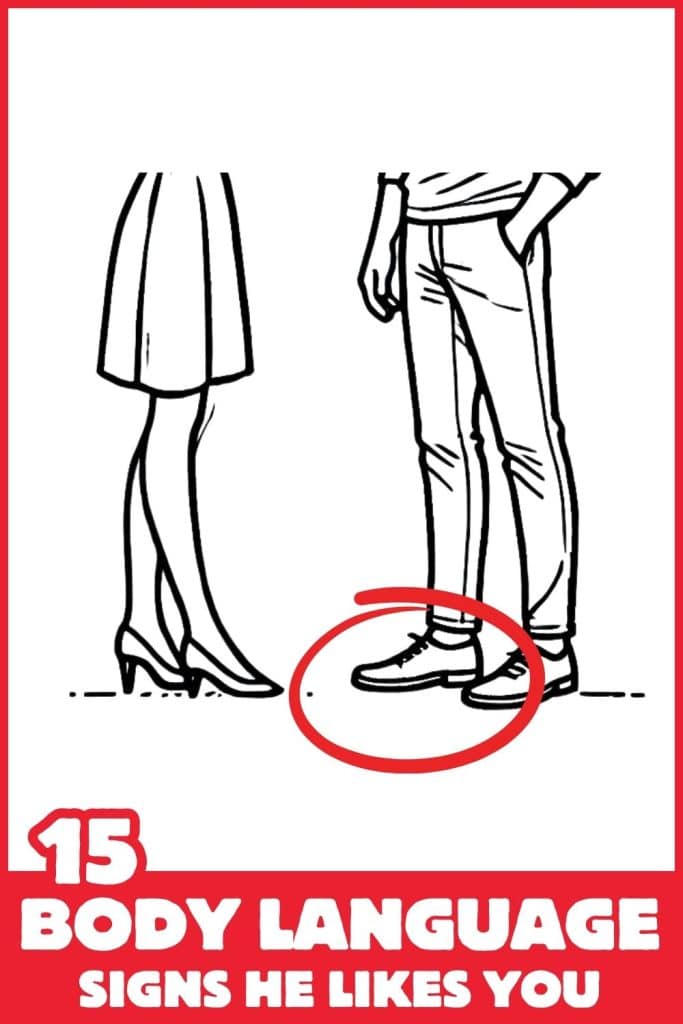 Body Language Signs He Likes You 9