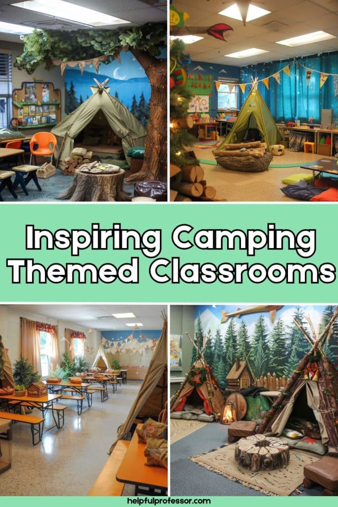 camping themed classrooms