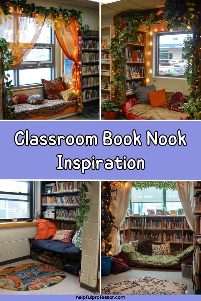 classroom book nook inspiration
