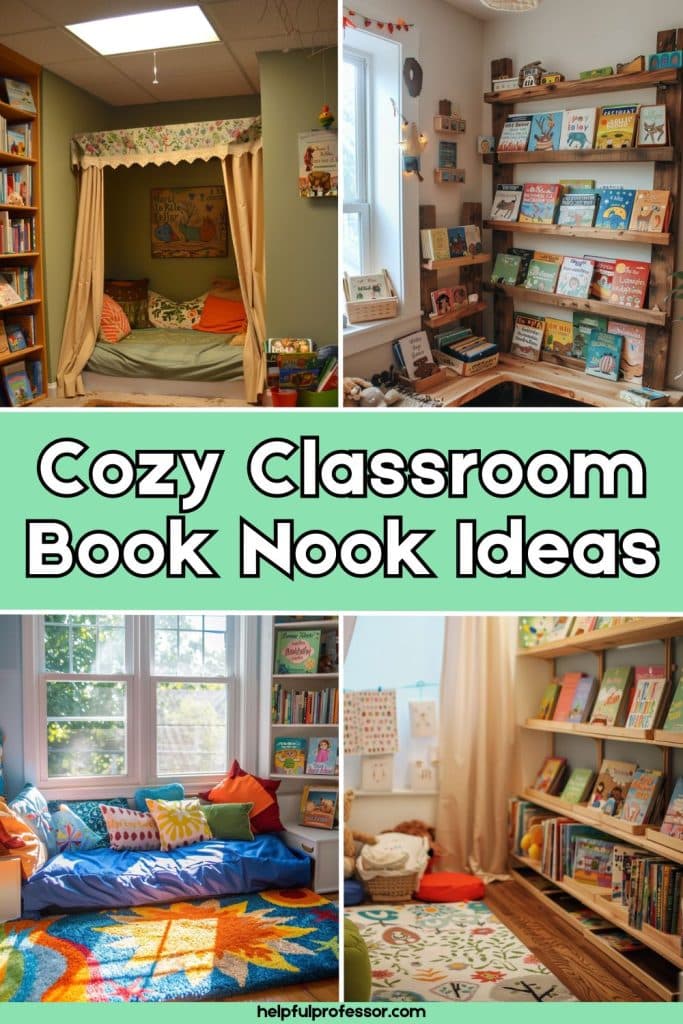 cozy classroom book nook ideas