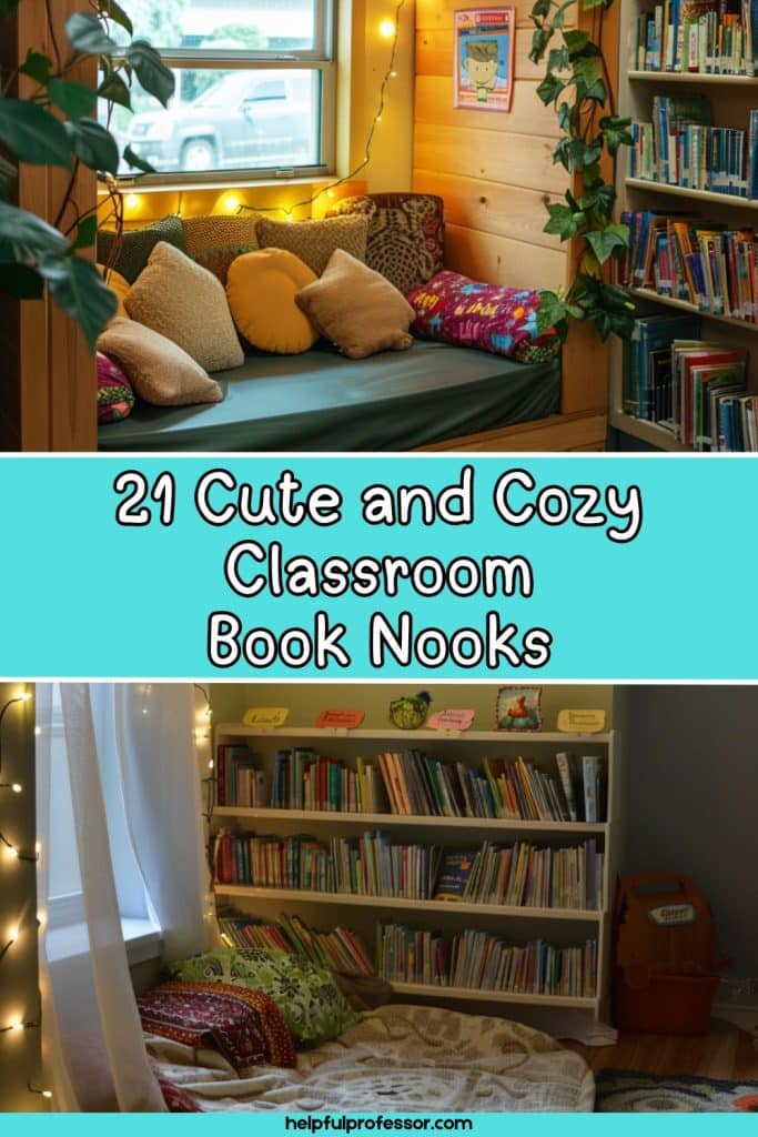 cute and cozy classroom reading corners
