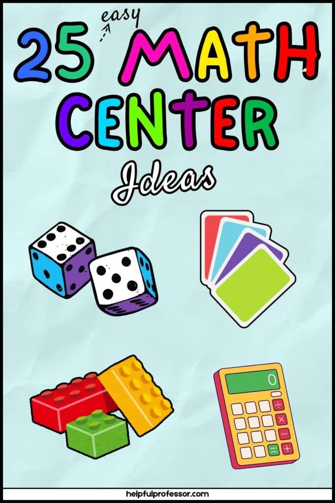 easy math center ideas