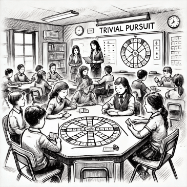 gameplay in a classroom