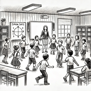 gameplay in a classroom