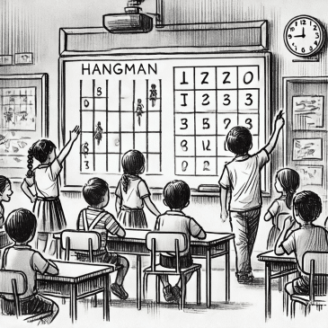 gameplay in a classroom