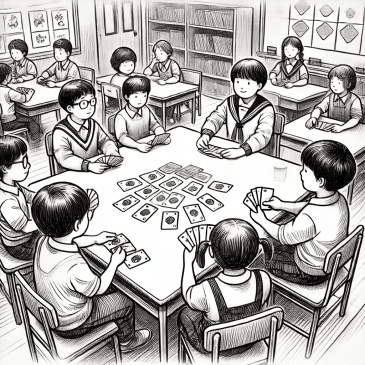 gameplay in a classroom