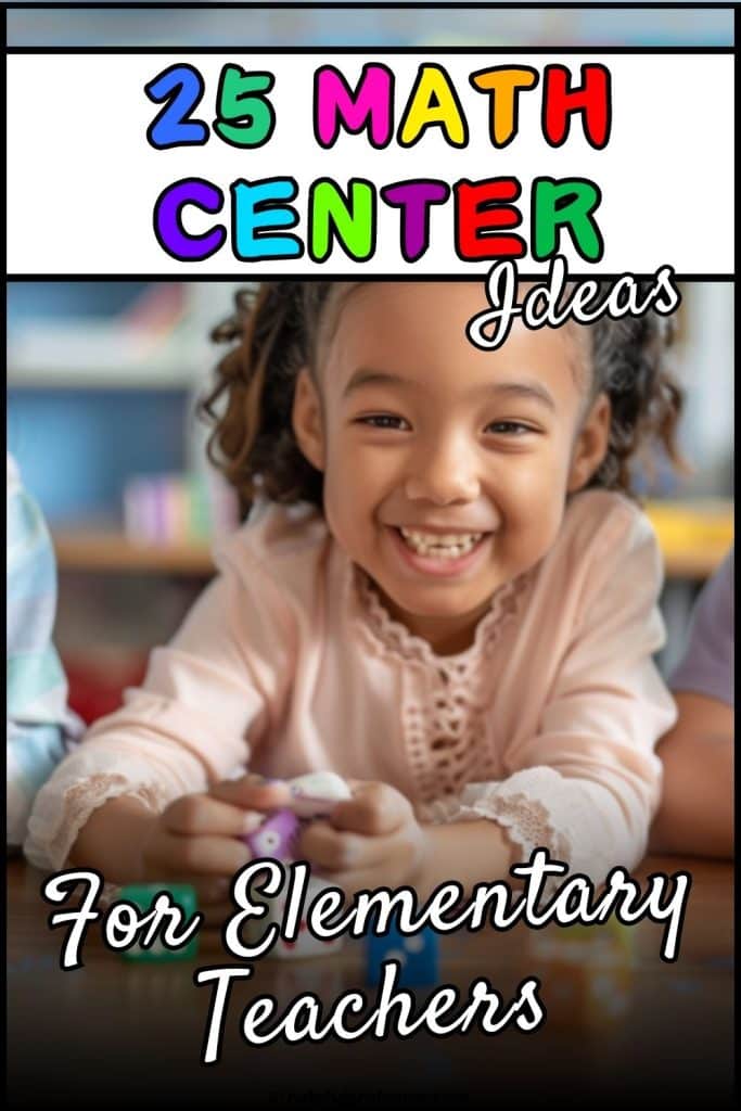 math centers for elementary teachers