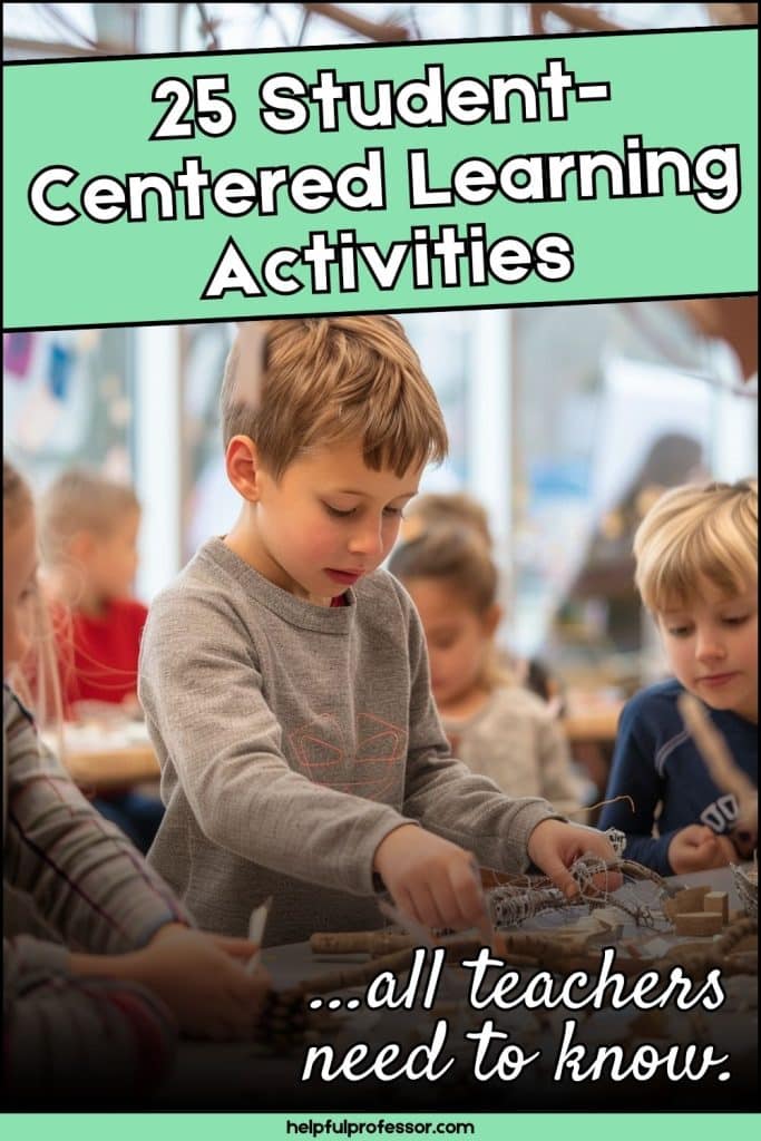 student-centered learning activities that are easy to implement