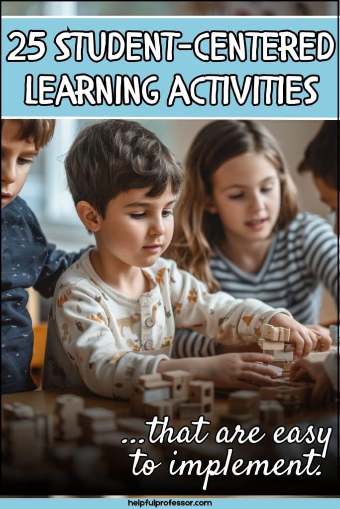 student-centered learning activity examples