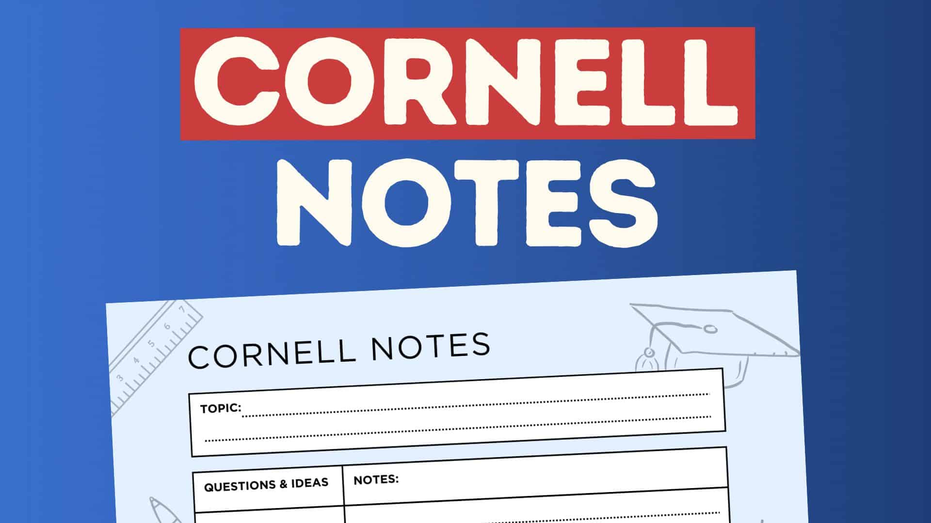 cornell notes