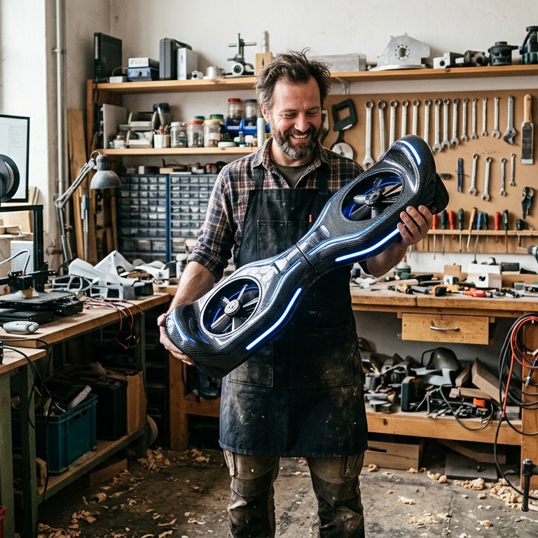 17. Inventing the hoverboard from Back to the Future