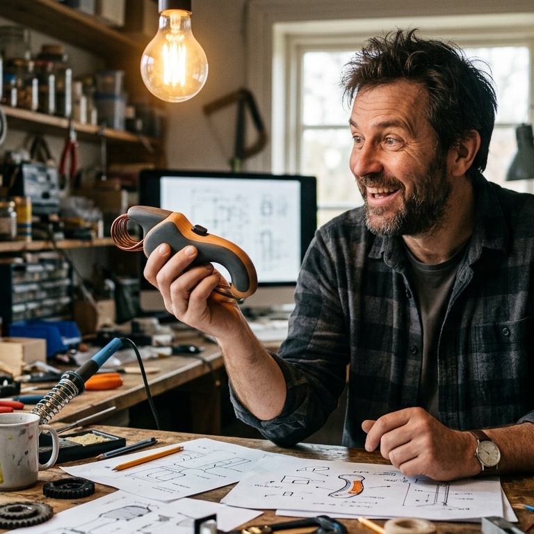 2. Inventing something simple that makes millions overnight