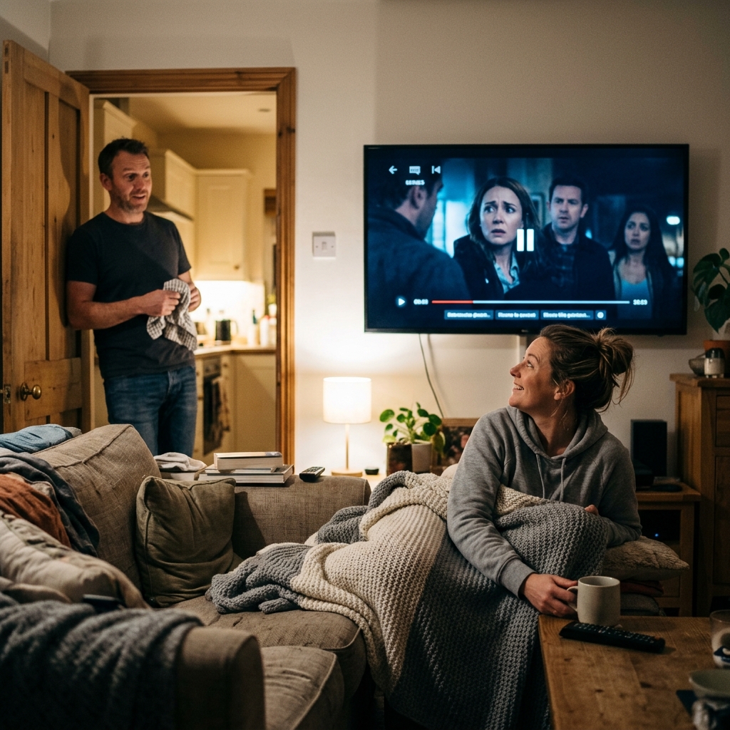 9. Starts a show without you, then says “we can rewatch it together”