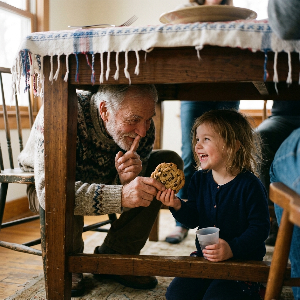 13. Sneaks the grandkids extra treats and says “don’t tell your parents”