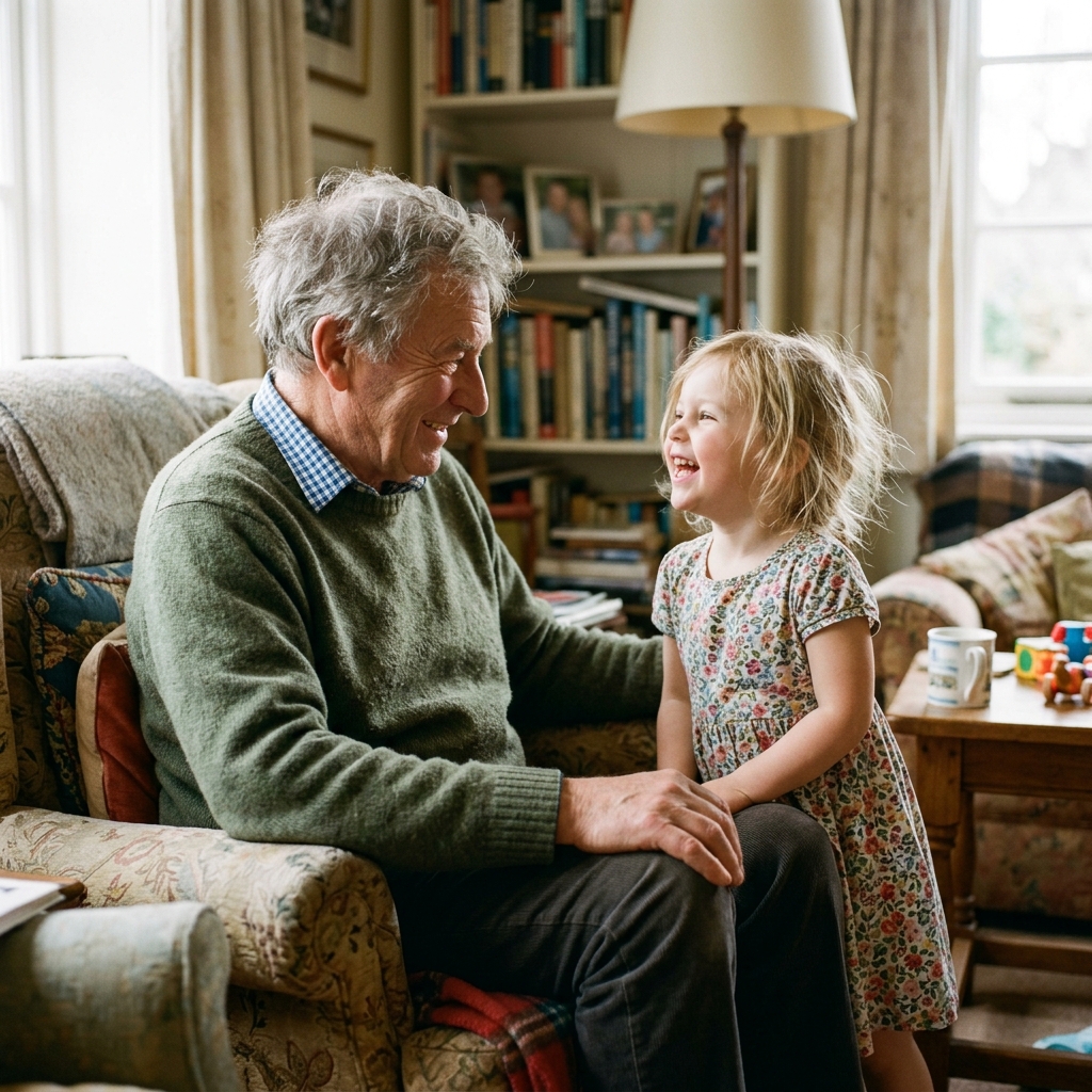 26. Calls you by your parent’s name before getting it right