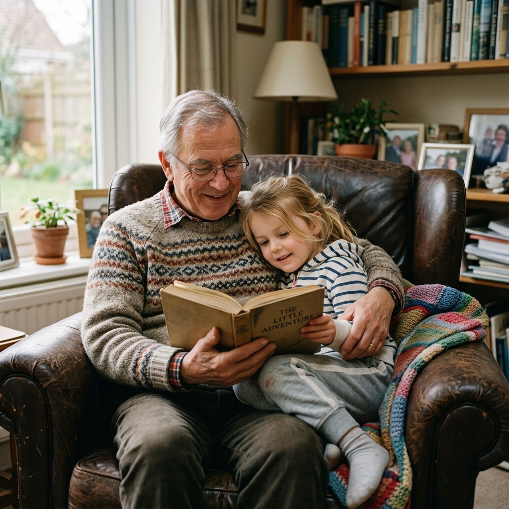 5. Has a special chair you’re allowed to sit in only with him
