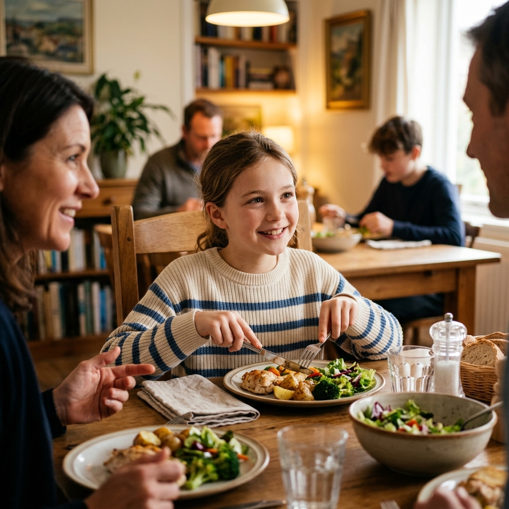 17. Using Proper Table Manners