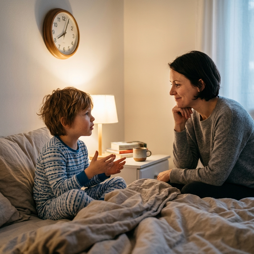 18. Kids Negotiating Bedtime Like a Business Deal