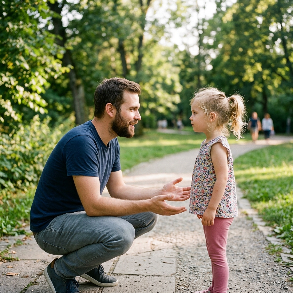 26. Parents Asking Kids for Consent for a Hug