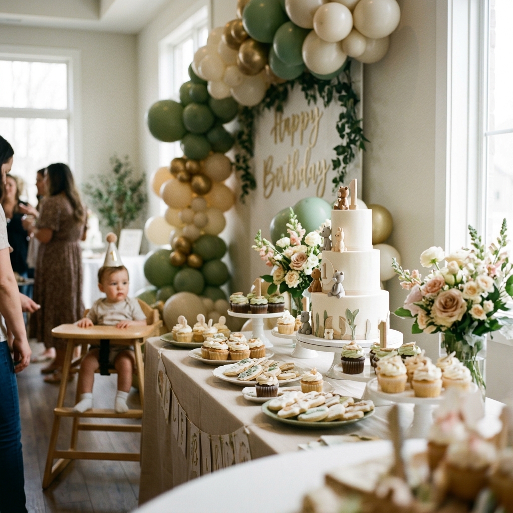 7. Birthday Party Planners for One-Year-Olds