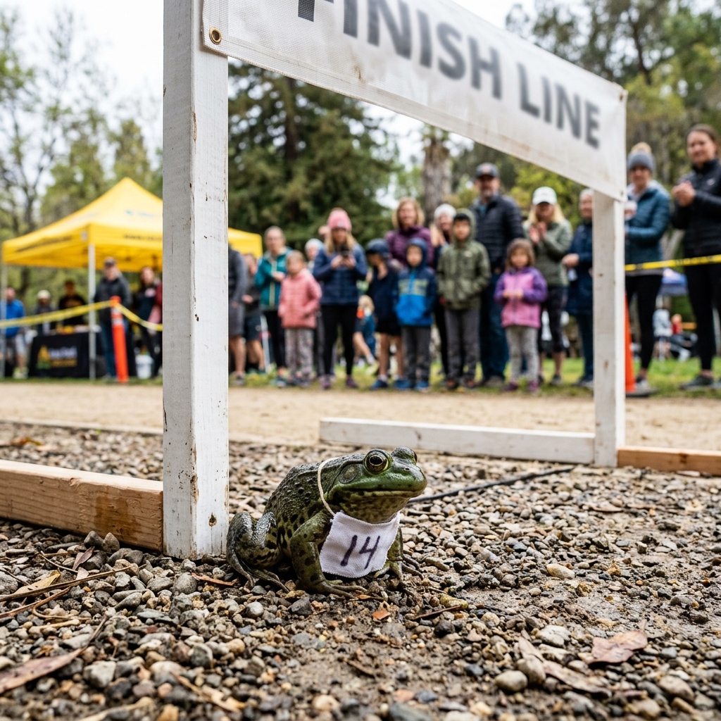 27. Frogs cannot die in contests.