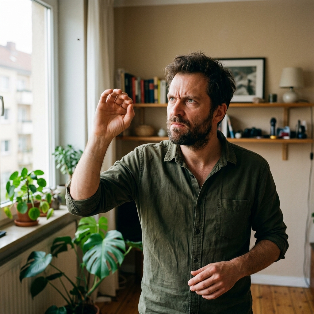 2. Tries to catch a fly with his bare hands