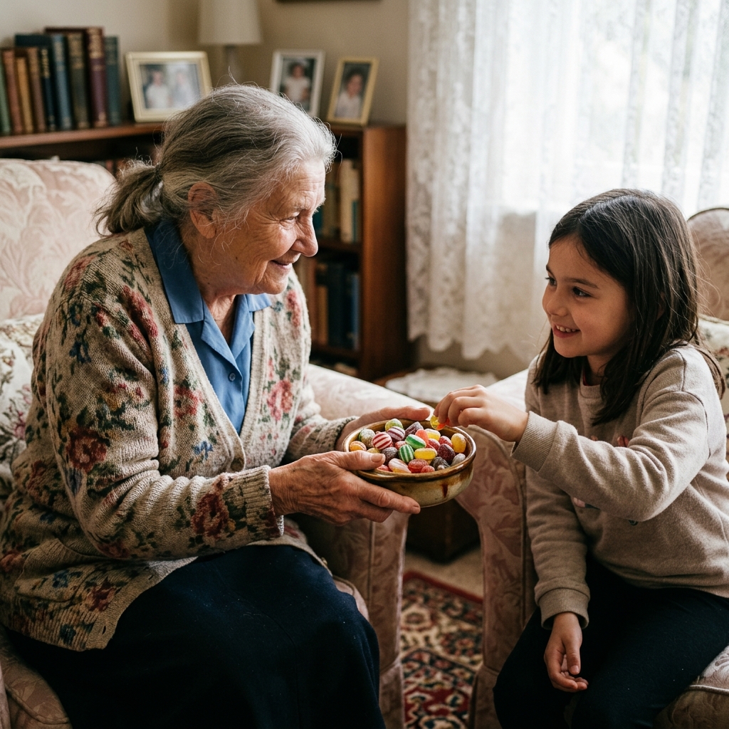 18. Offers too much candy