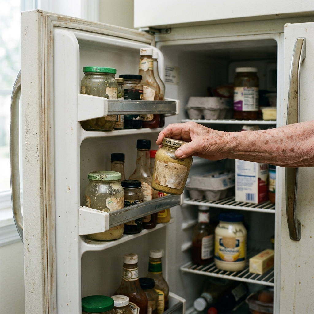 20. Keeps ancient condiments