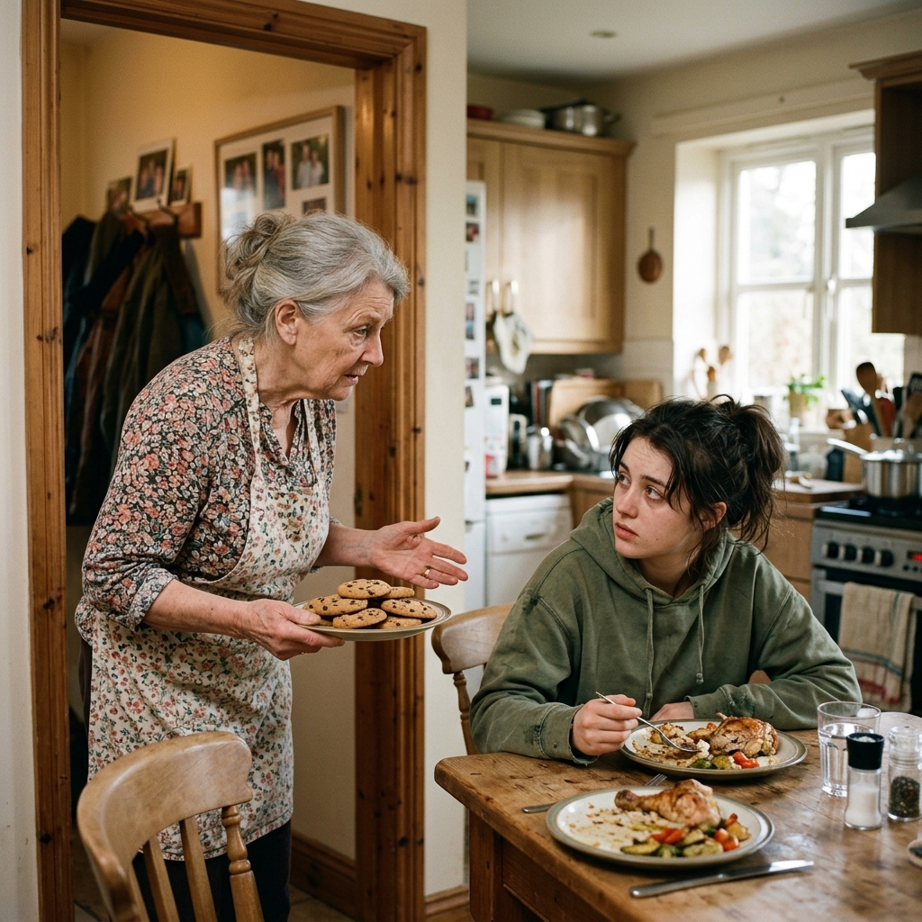 27. Offers too much food