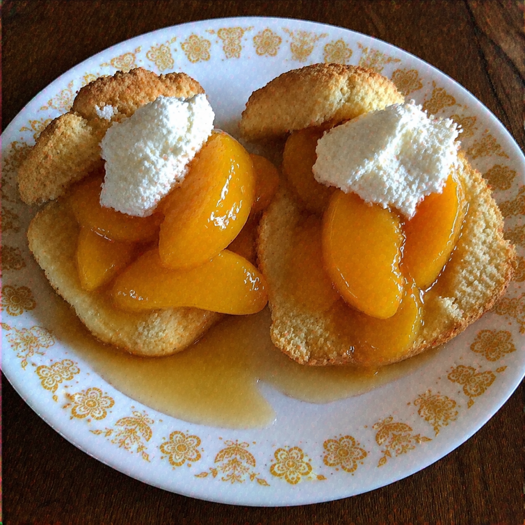 Biscuit Peaches