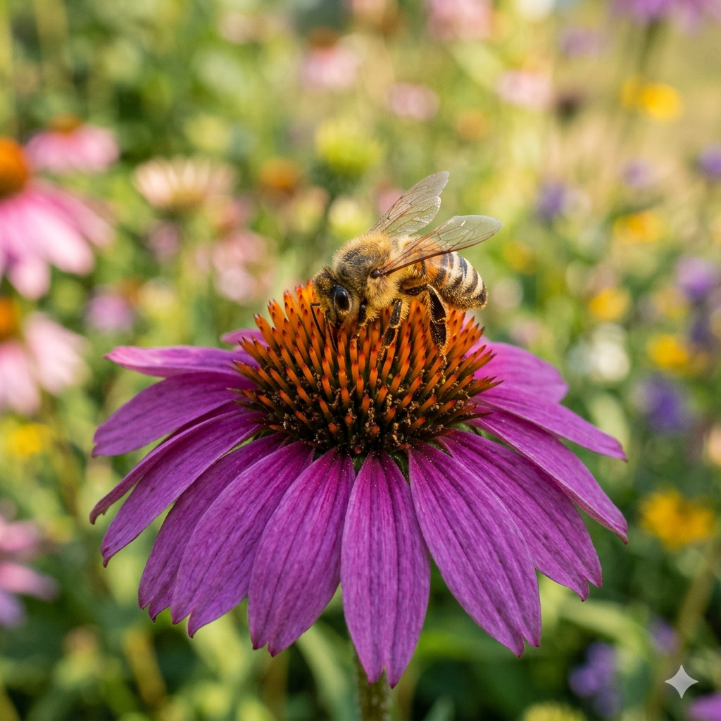 bee on a flower