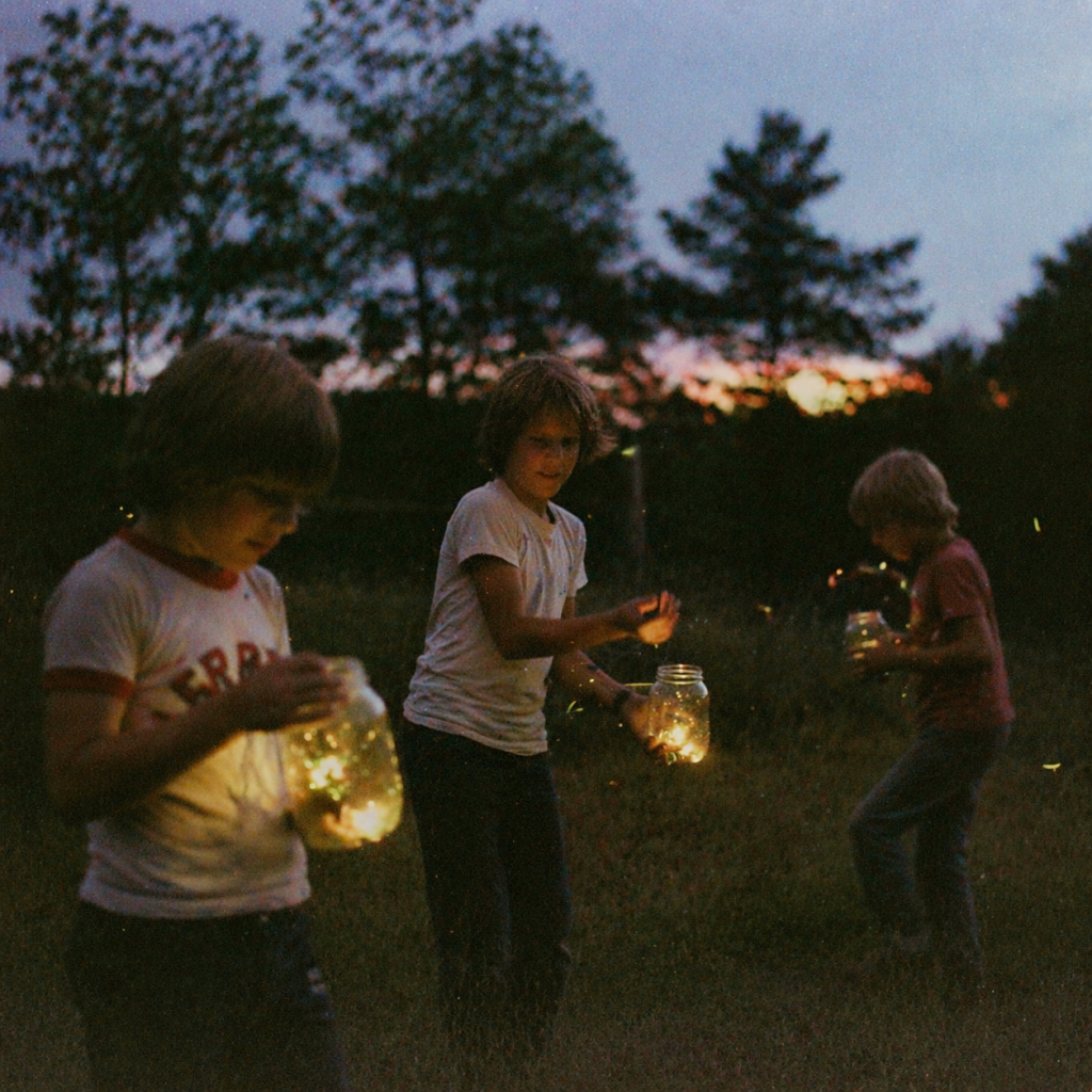 catching fireflies