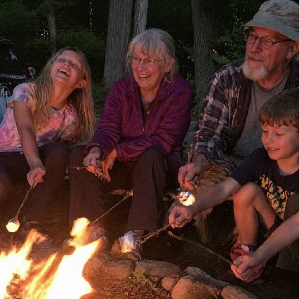 family campfire