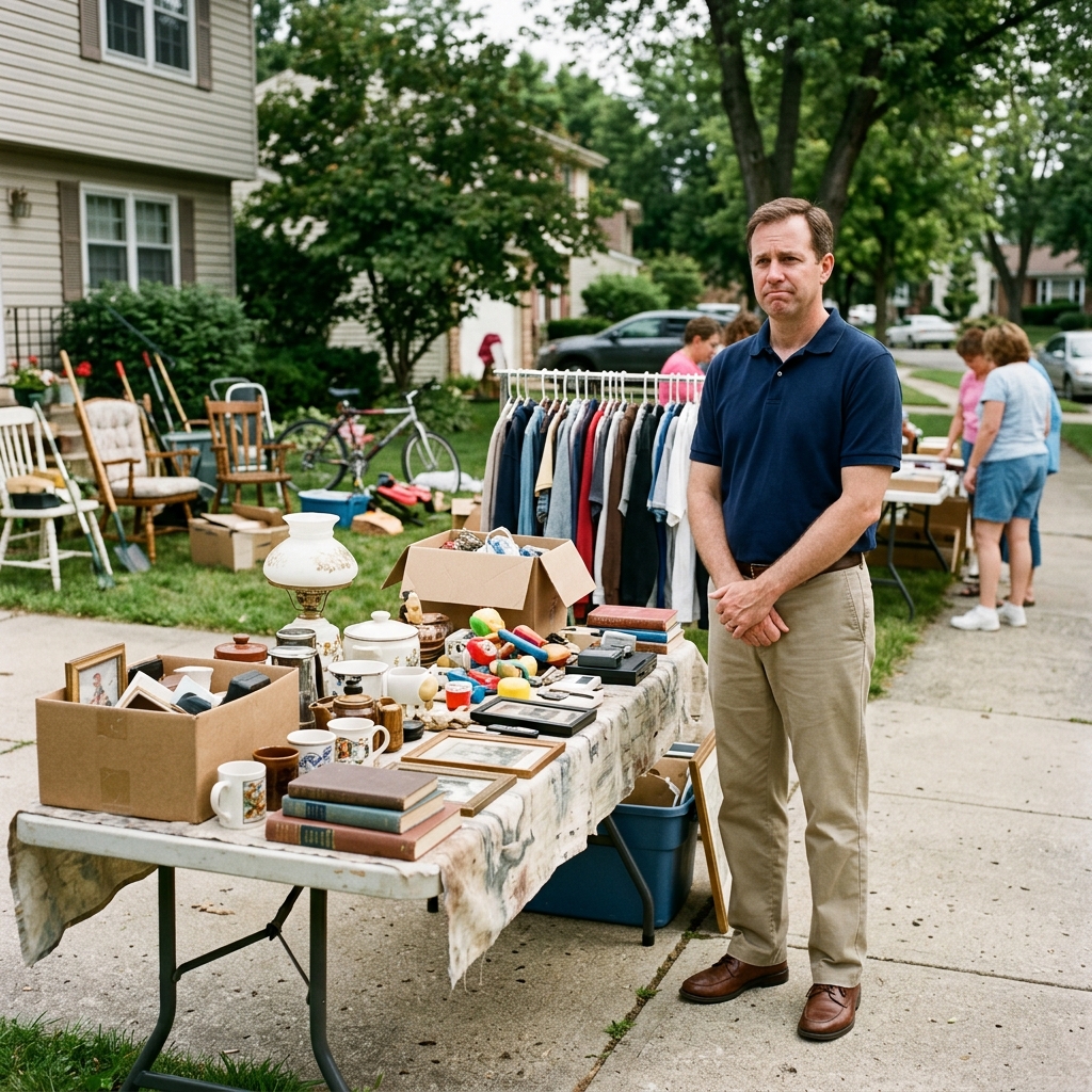 1. Residents Must Wear Polo Shirts and Khakis to Host Garage Sales