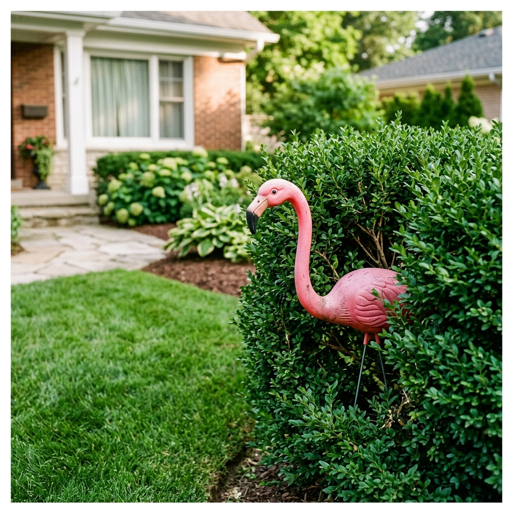 11. Banning the Display of Pink Plastic Flamingos