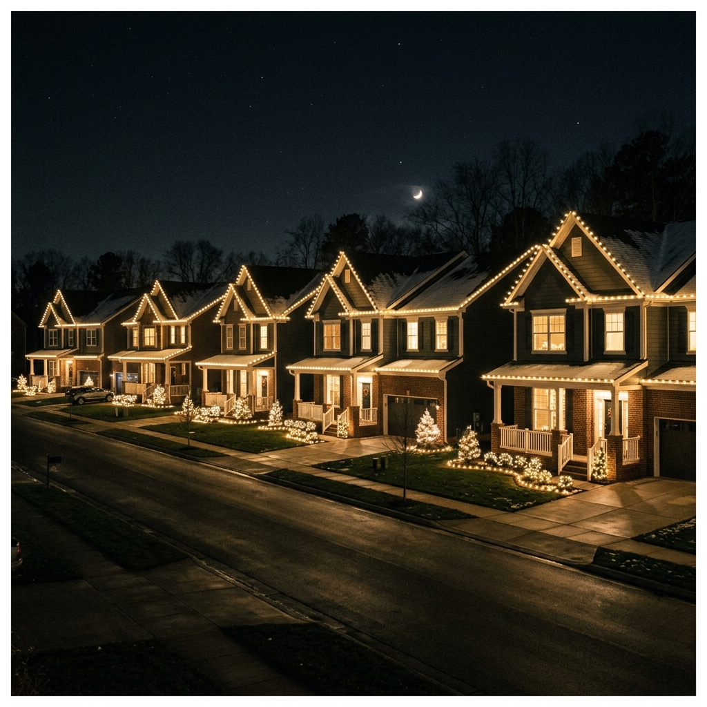 13. All Christmas Lights Must Be Pre-Approved for Color and Pattern