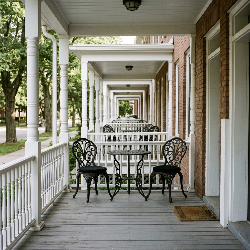 19. Requirement for All Outdoor Furniture to Be Wrought Iron