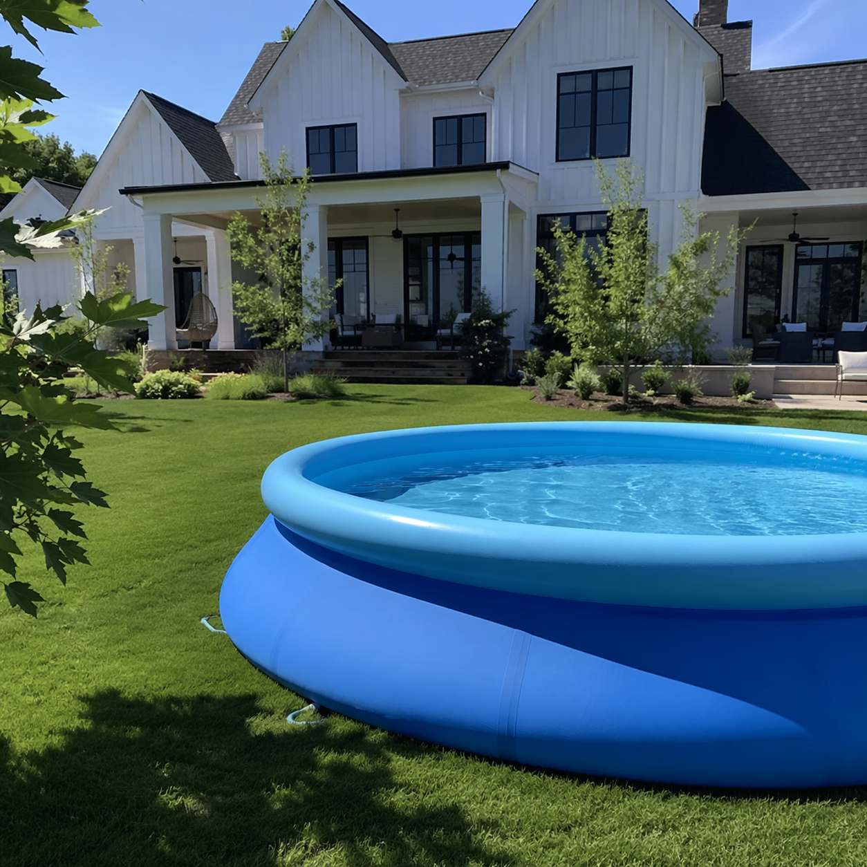 26. No "Inflatable" Items Allowed in Backyards