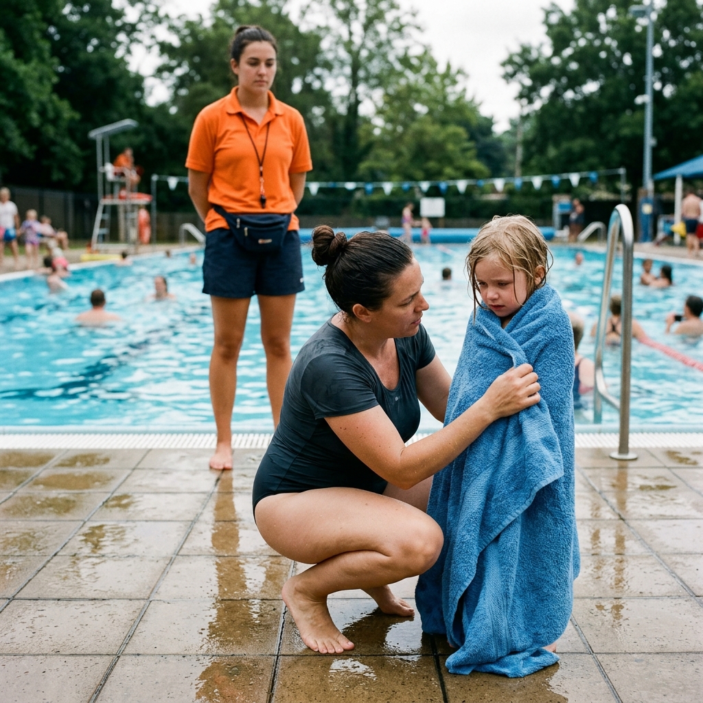 5. You Cannot Share a Towel at the Community Pool