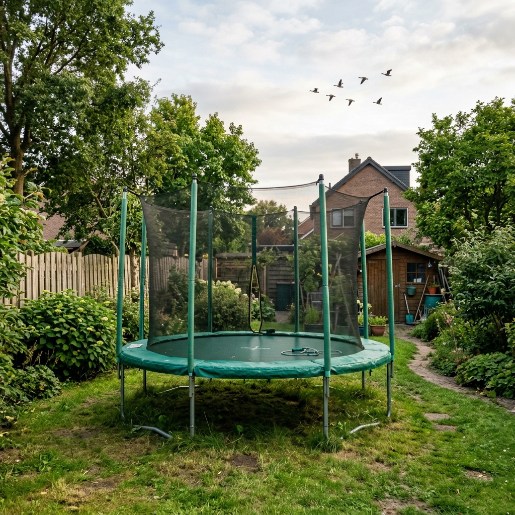 7. No Blue Trampolines Allowed Due to Migratory Birds