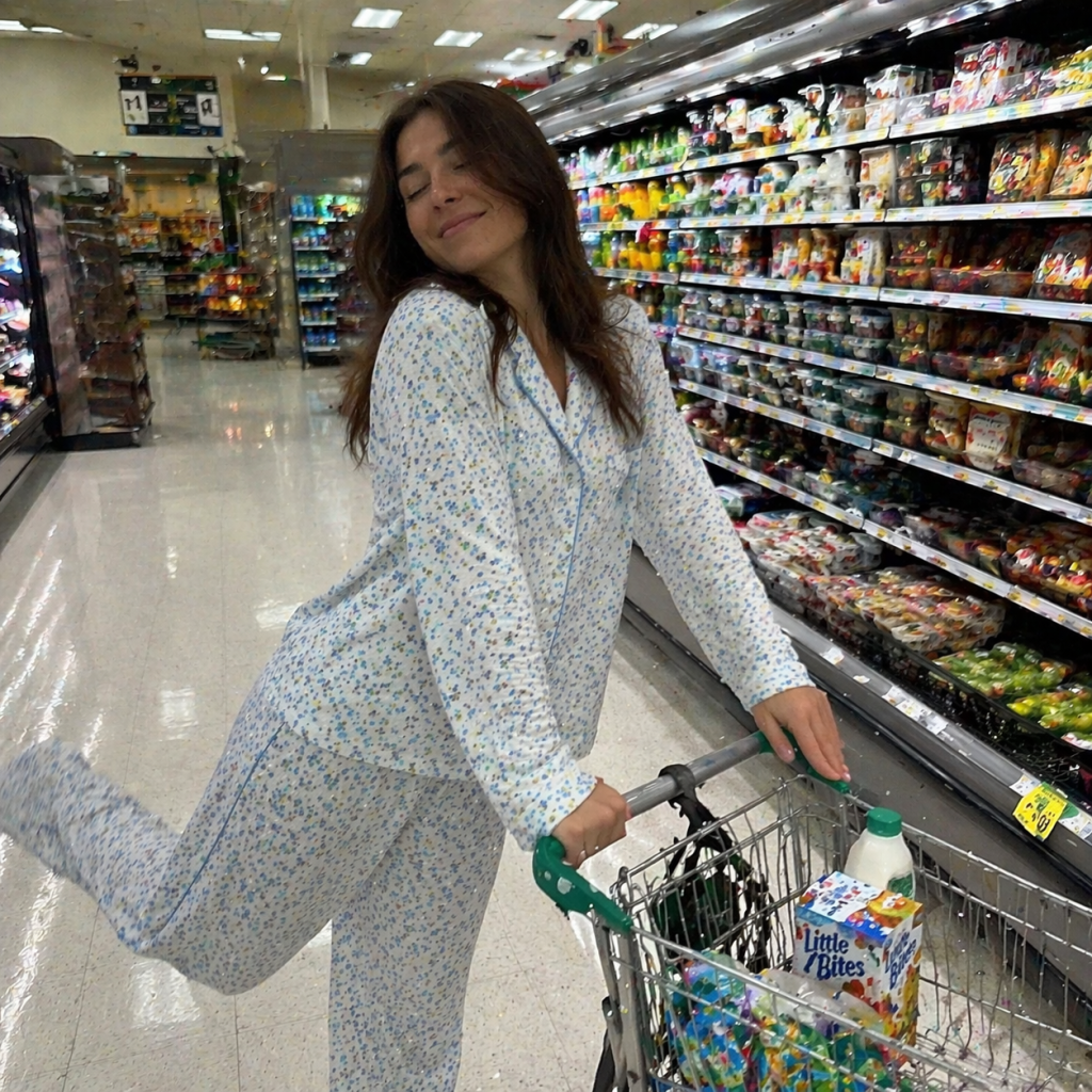 Wearing pajamas in public