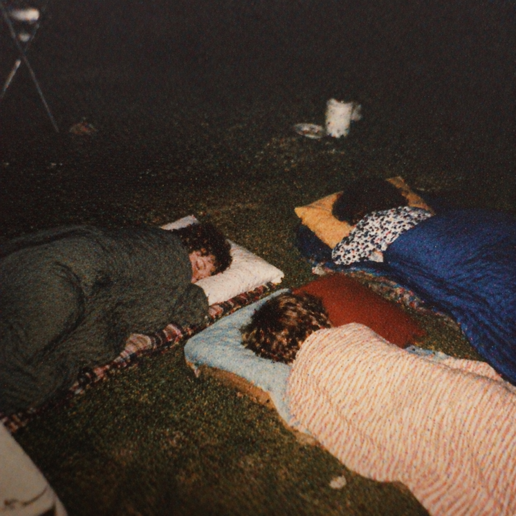 sleeping outside