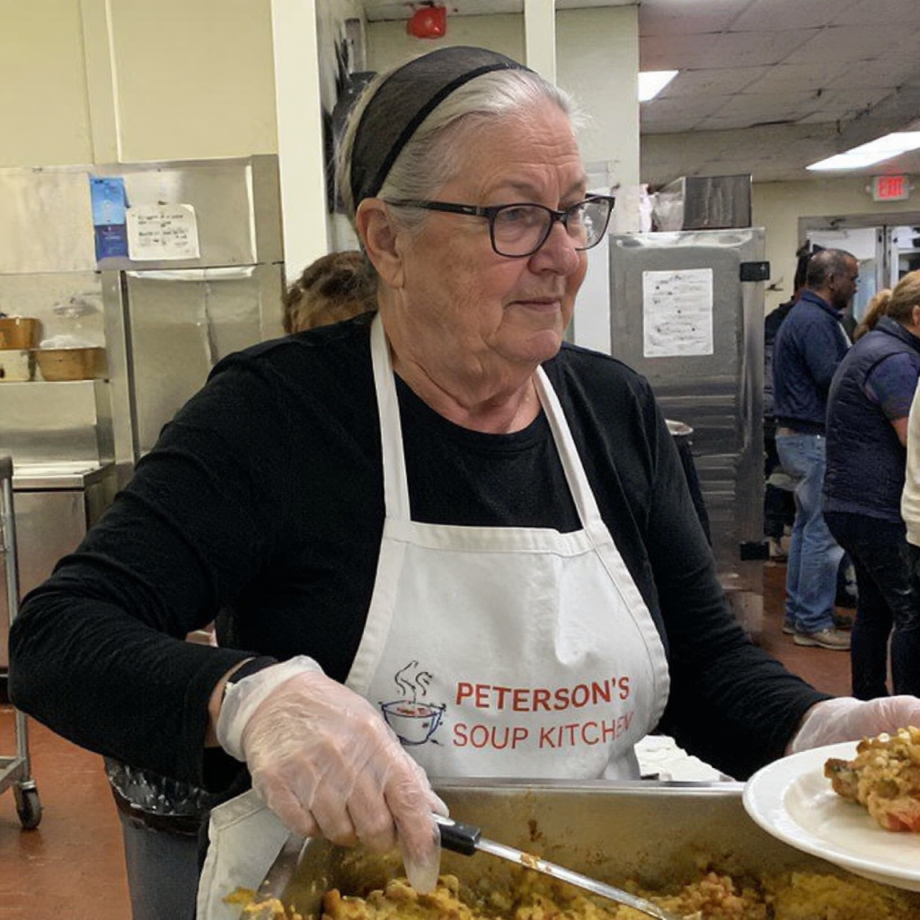 soup kitchen volunteer